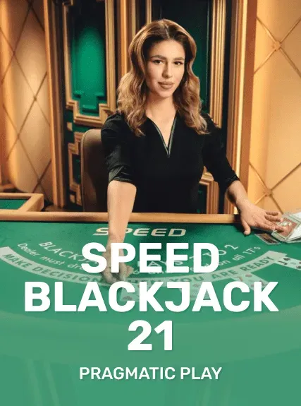 Speed Blackjack 21 game tile